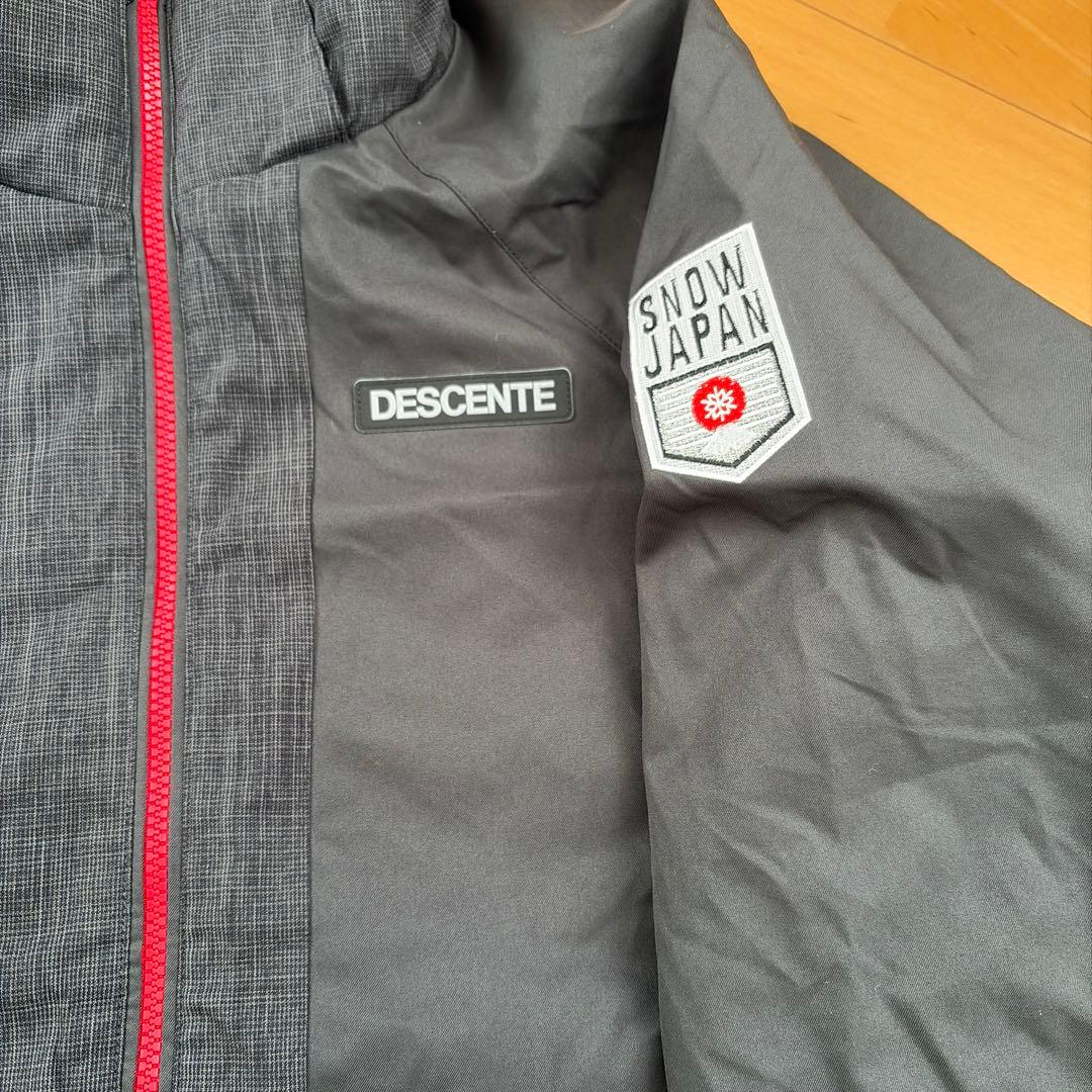 DESCENTE スキーウェア グレー
