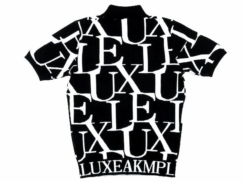 リュクスエイケイエム ゴルフ 半袖 モックネックニット ウェア 定1.3万 M