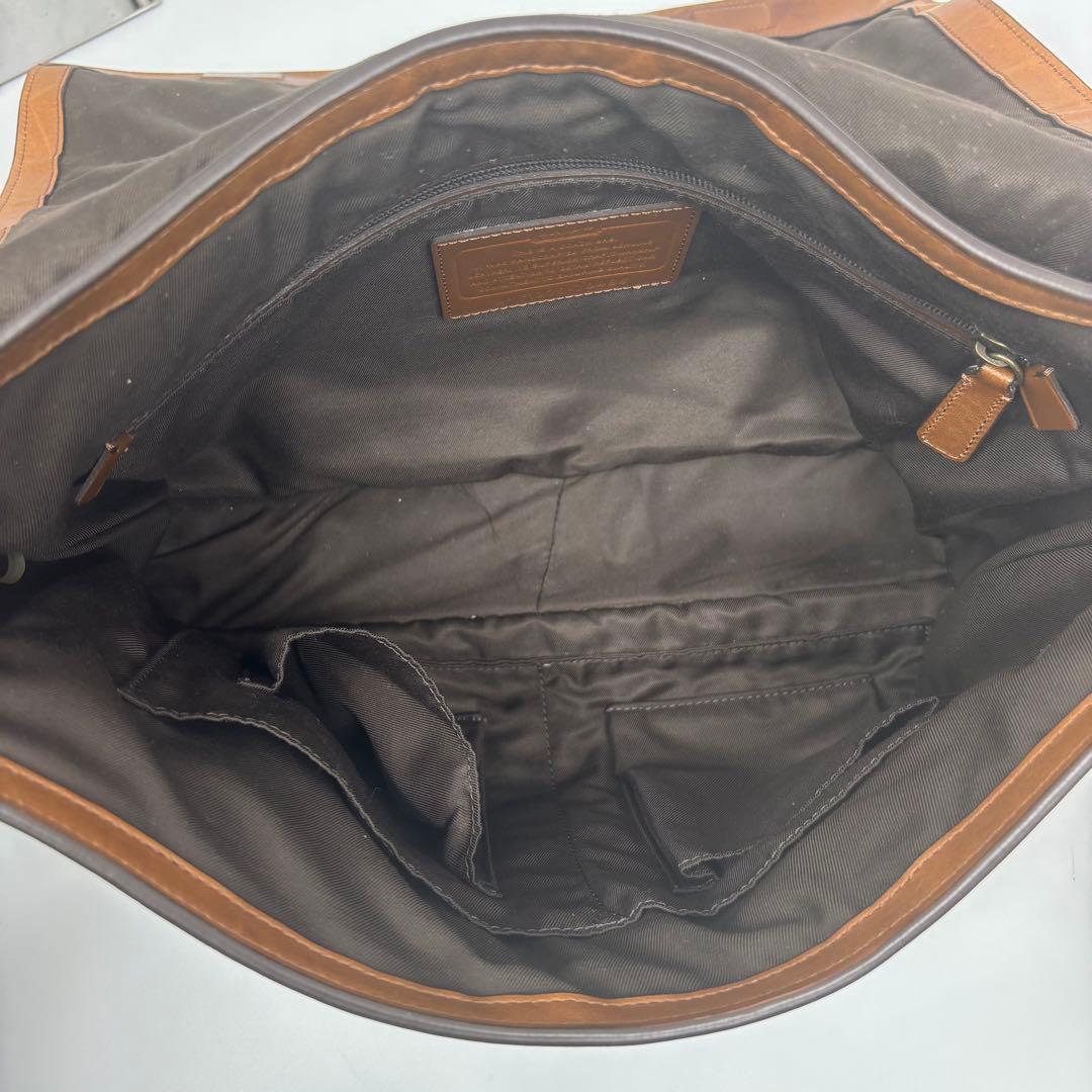 【極美品✨】 COACH メッセンジャーバッグ レザー ブラウン y2k