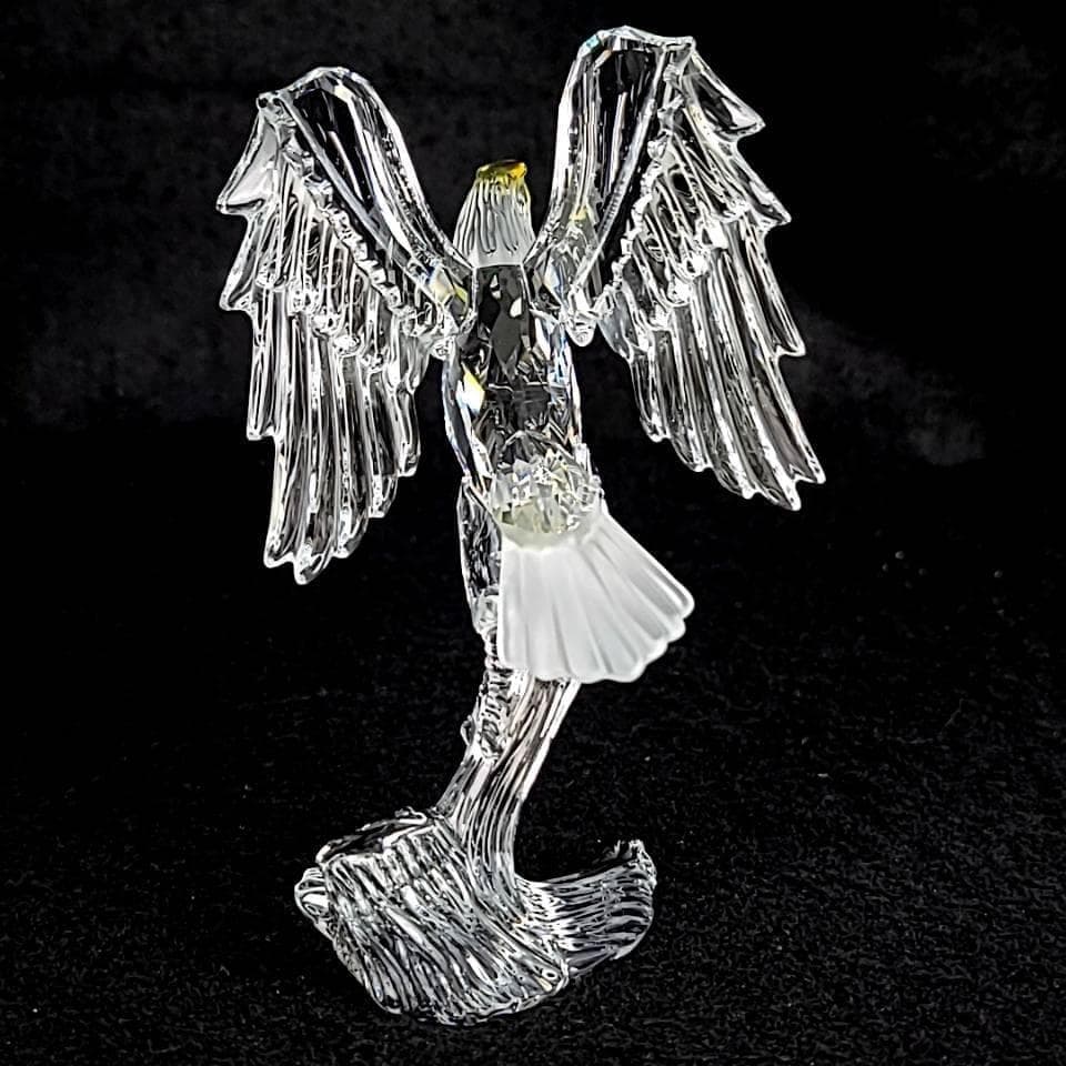 ●未使用級◆スワロフスキー　ハクトウワシ　置物　フィギュリン　箱つき 1