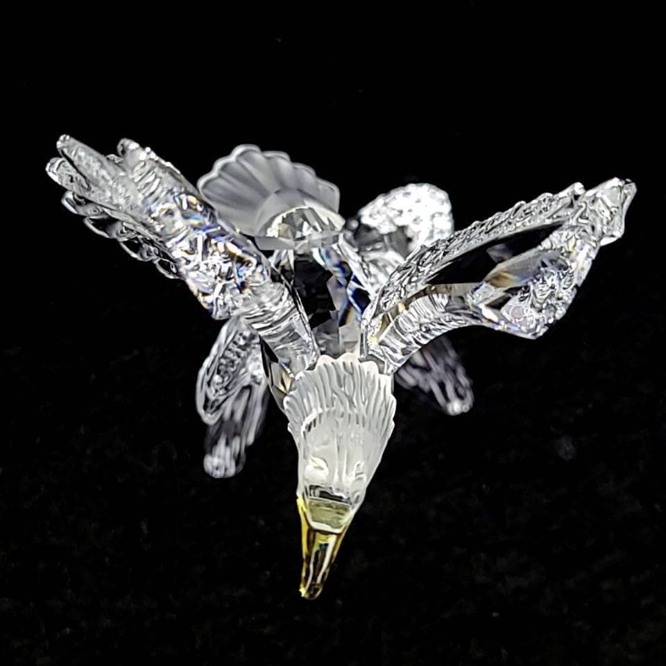 ●未使用級◆スワロフスキー　ハクトウワシ　置物　フィギュリン　箱つき 1