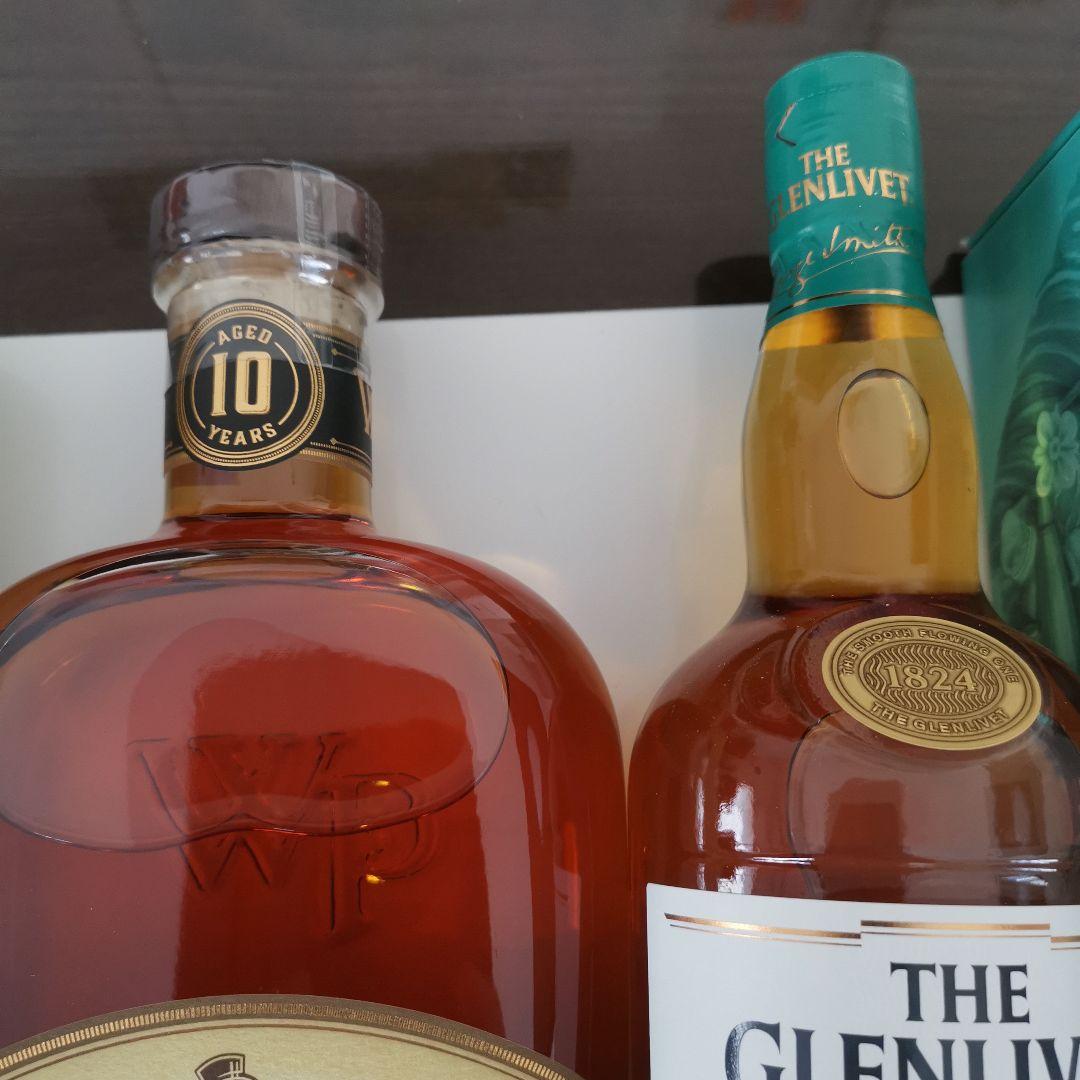 WHISTLEPIGとTHE GLENLIVETの二個セット