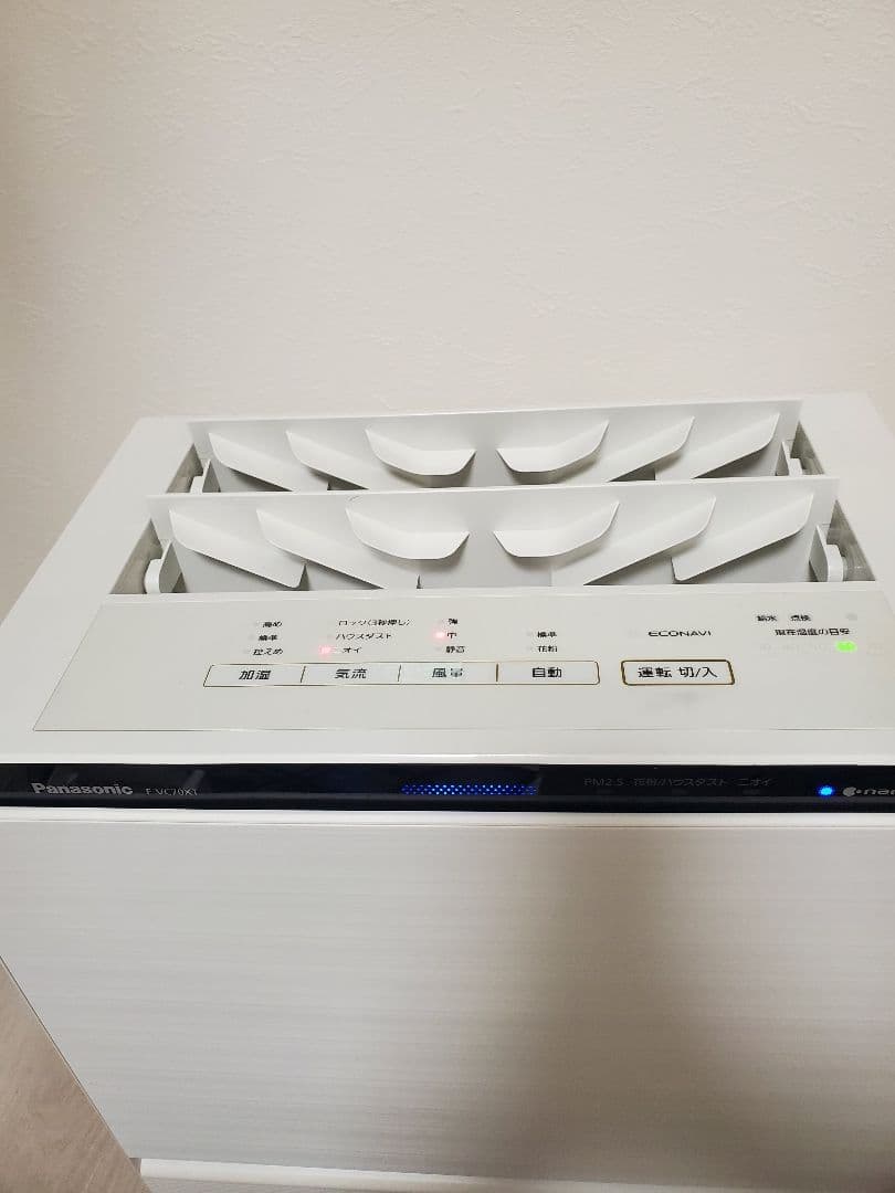 Panasonic F-　VC70XT 加湿　空気清浄機 ナノイーX搭載 美品