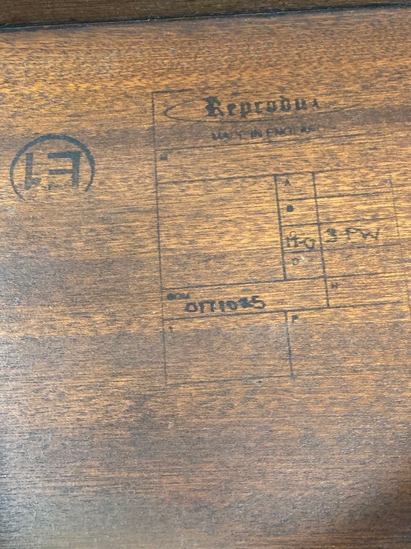 Bevan Funnell Reprodux 半円コンソールテーブル