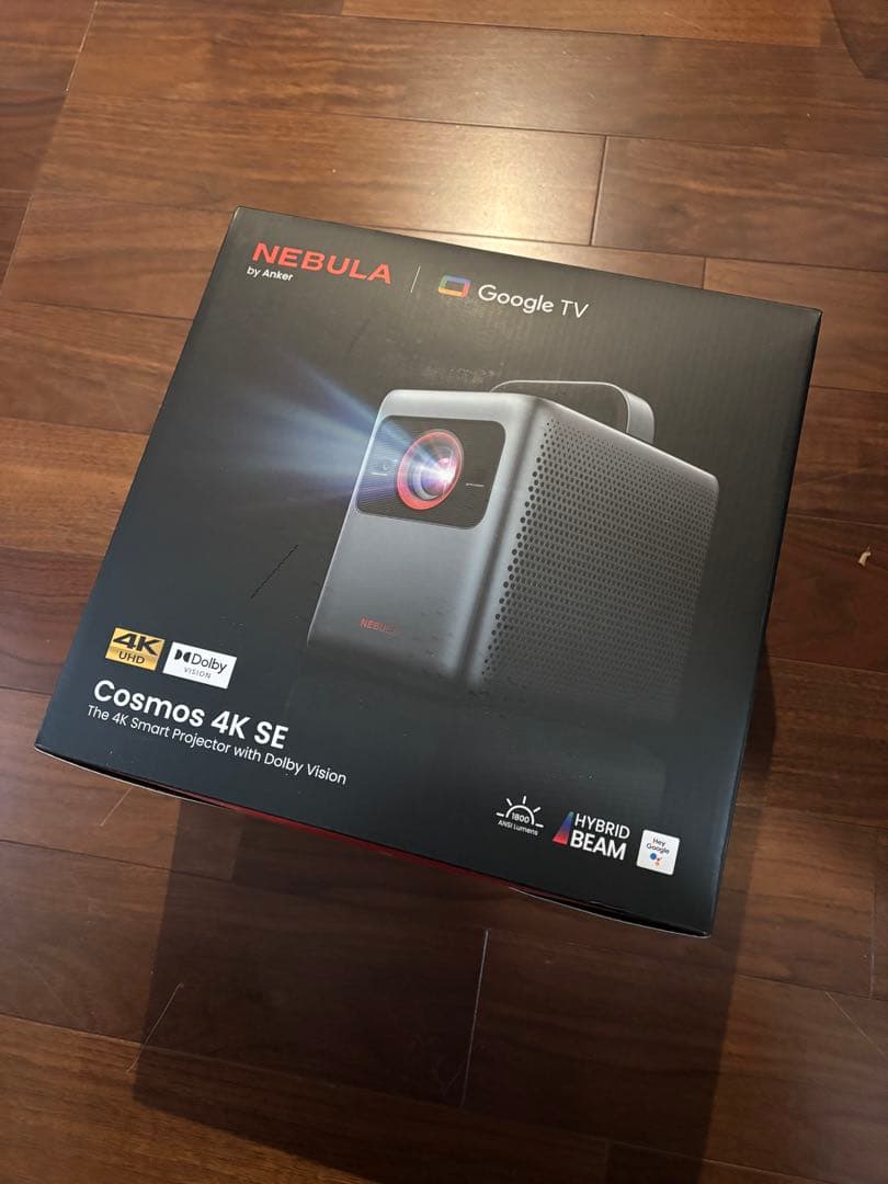 【新品未使用】Anker Nebula (ネビュラ) Cosmos 4K SE