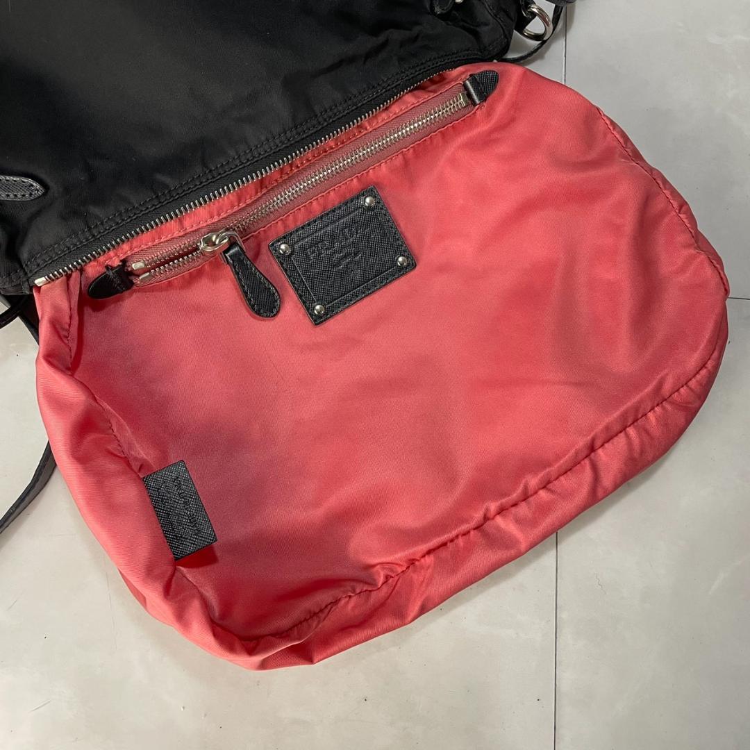 PRADA ショルダーバッグ プラダ 2way クラッチバッグ BT0689 黒