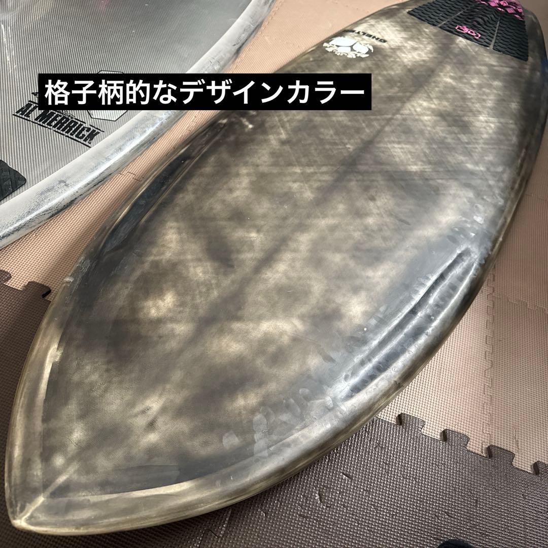 Three Weather 5’8SHELTER 40.0L楽しめるボード