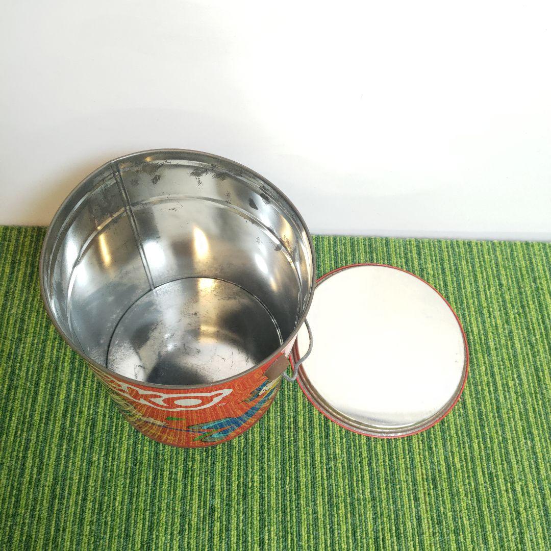 70‘ 昭和レトロ ペコちゃん スチール缶
