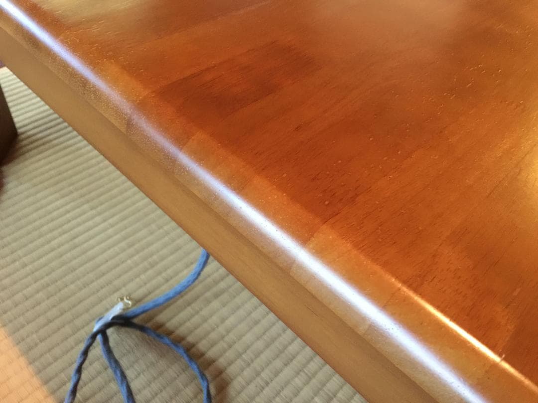 三菱電機 家具調コタツ 天然木ウレタン樹脂塗装 正方形 550W