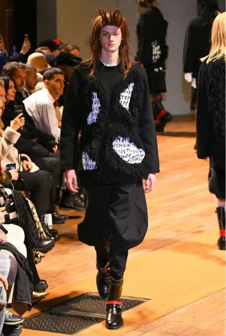 COMME des GARCONS HOMME PLUS 23awフリンジニット