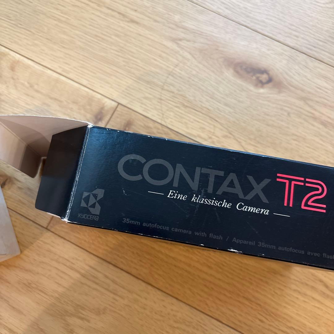 CONTAX T2 ジャンク コンパクトフィルムカメラ シルバー