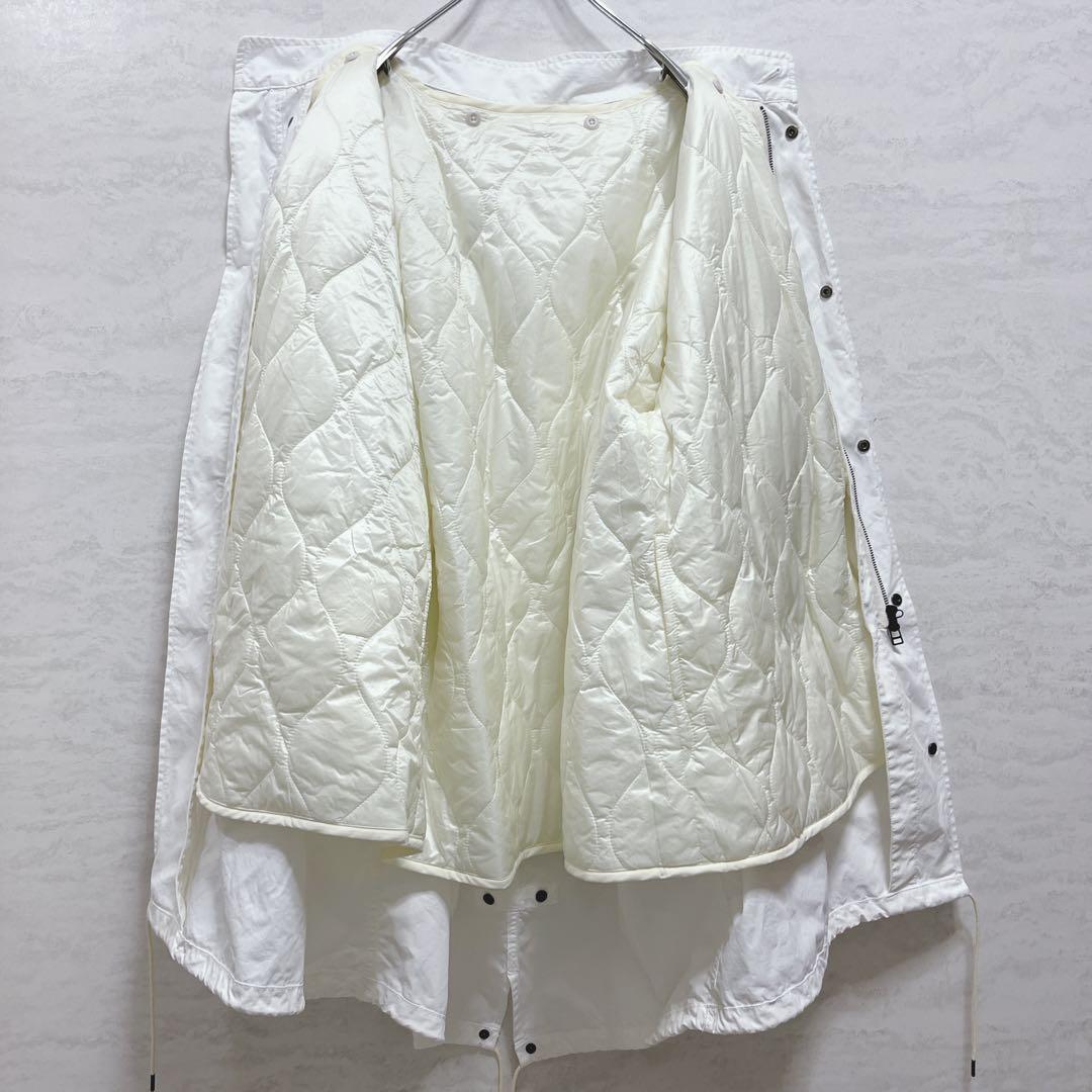 『B＆Yユナイテッドアローズ』モッズコート/ライナー脱着/2way/ダブルジップ