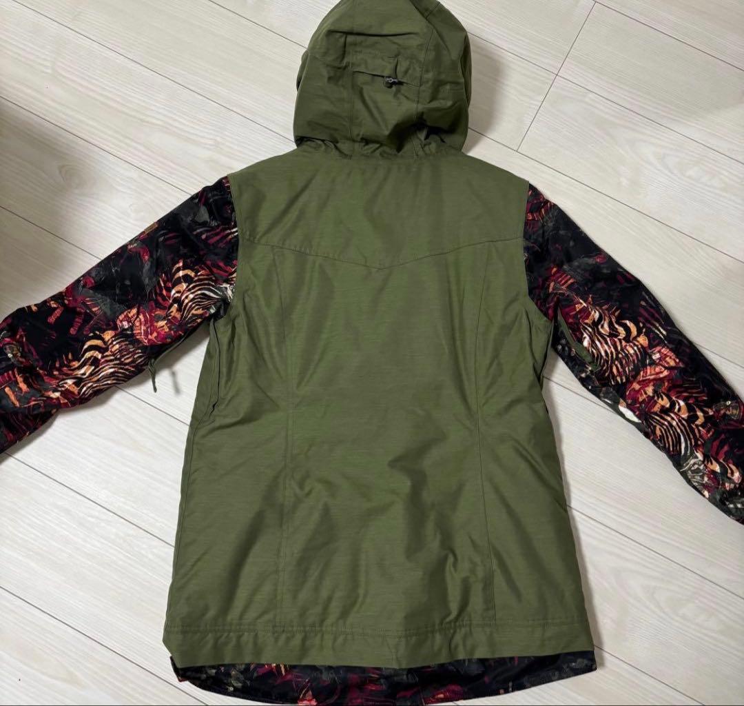 ROXY スノーボードウェア　Mサイズ　カーキ