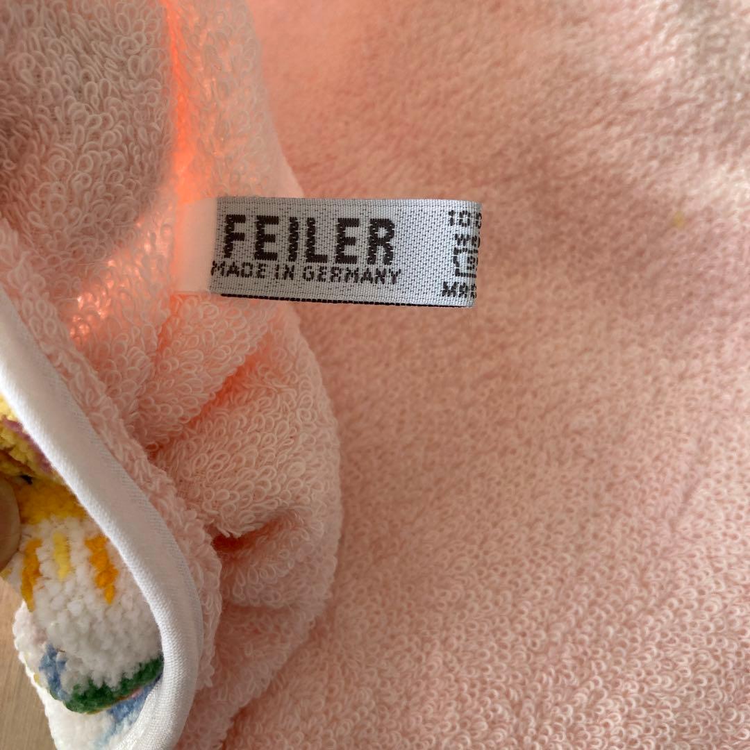 未使用品 フェイラー FEILER おくるみ タオル ピンク