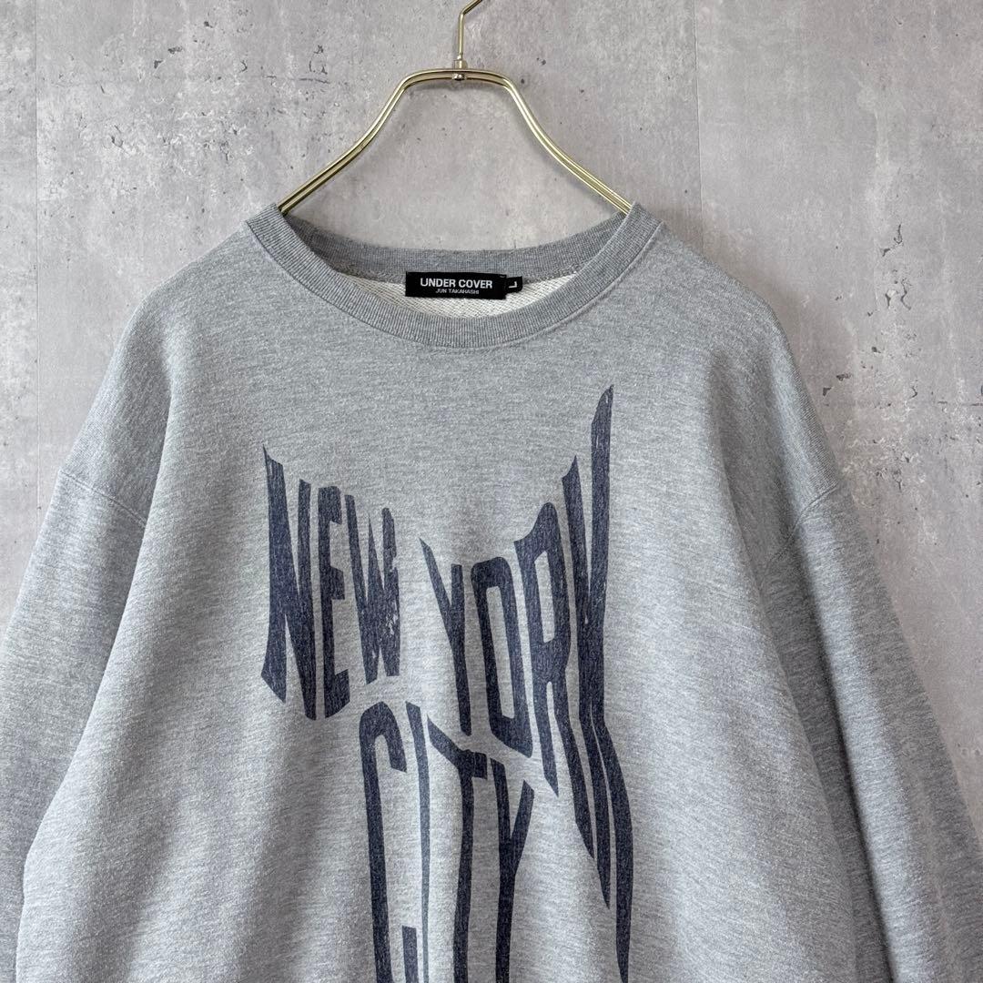 アンダーカバー ニューヨークシティ スウェット グレー L 古着 00s