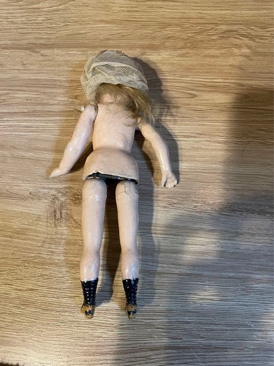 アンティーク　heubach walkingdoll 23cm ビスクドール