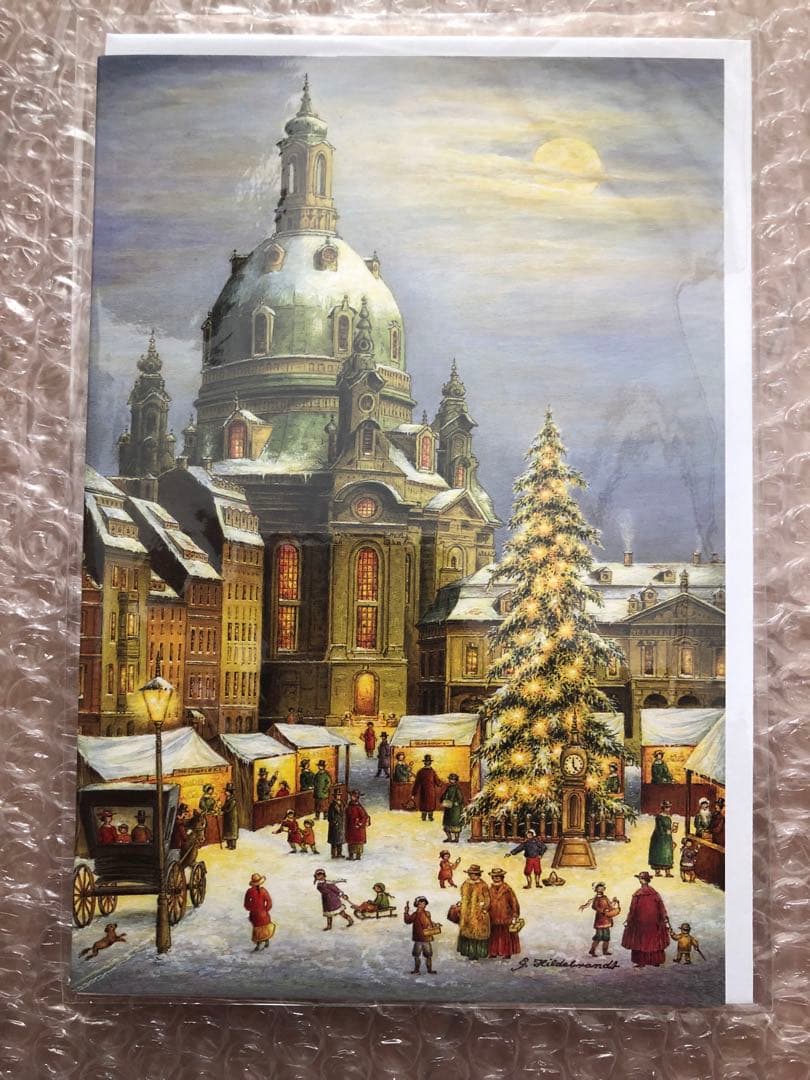 海外購入品 クリスマスカード メッセージカード 5点セット