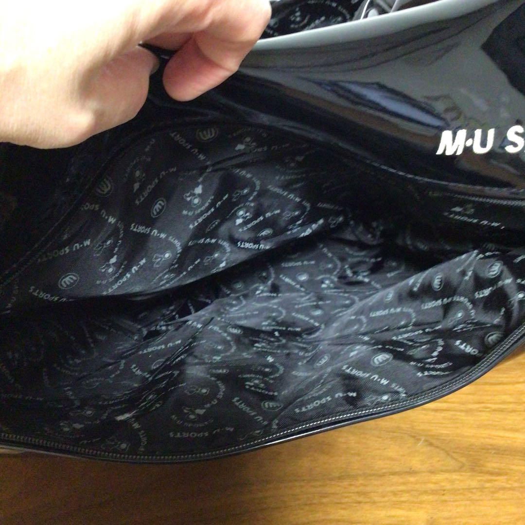 希少 ミエコウエサコ MUスポーツ ボストンバッグ ゴルフバッグ シューズ袋付