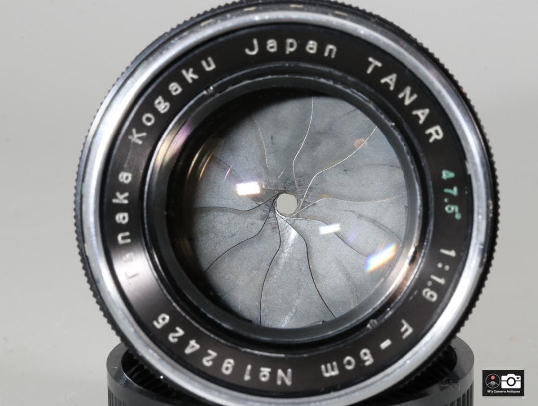 希少Tanaka kogaku Tanar 5ｃm F/1.9 ライカＬ３９