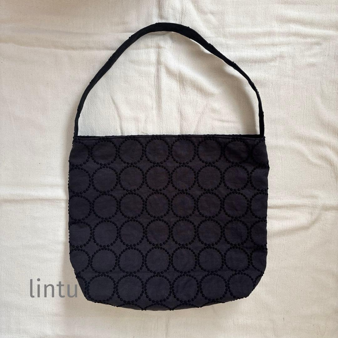 ハンドメイド＊tambourine ワンハンドルバッグ　minaperhonen