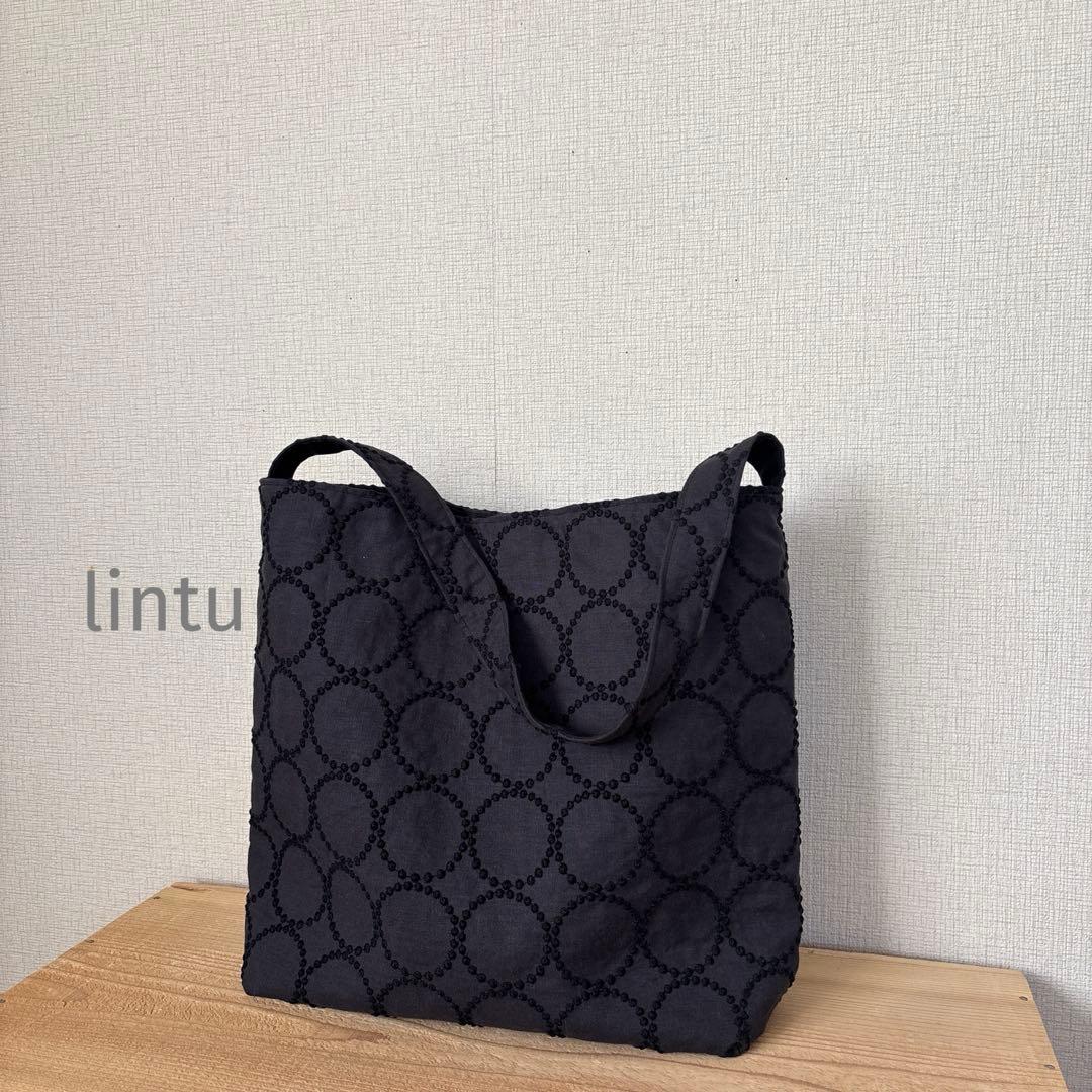 ハンドメイド＊tambourine ワンハンドルバッグ　minaperhonen