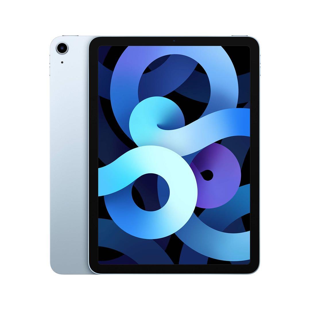 【超美品】保護ケース付きApple iPadAir 第4世代　ブルー本体