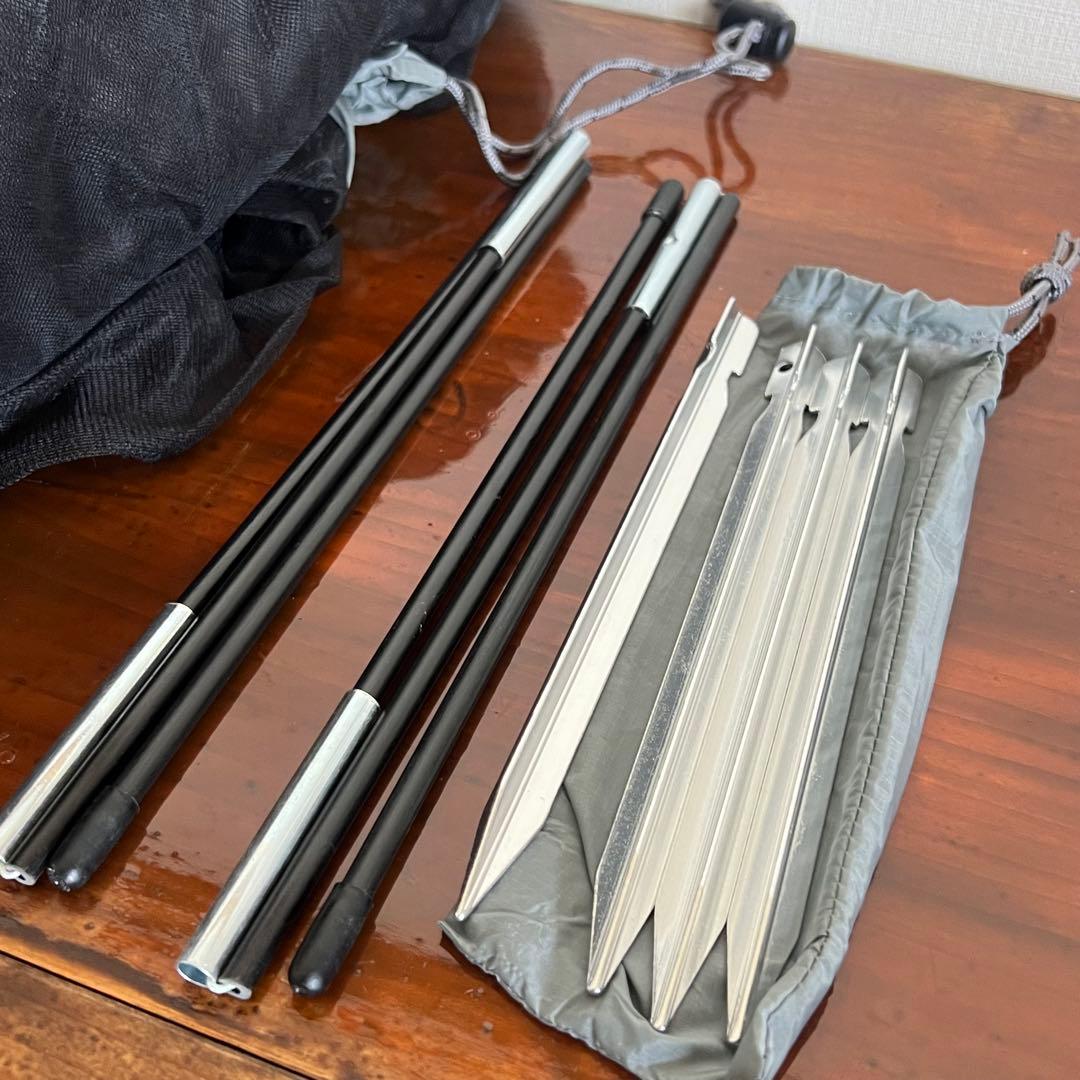 試し張りのみ美品GRAND TRUNK MOZZY 360 ハンモック 蚊帳