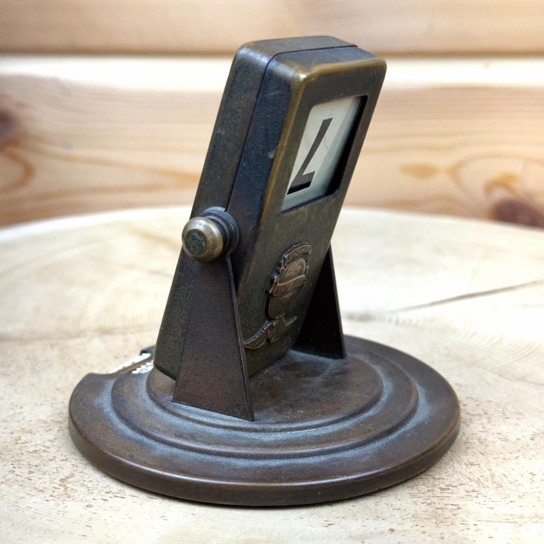 デスクカレンダー アンティーク アドバタイジング 店舗什器 ビンテージ 古道具