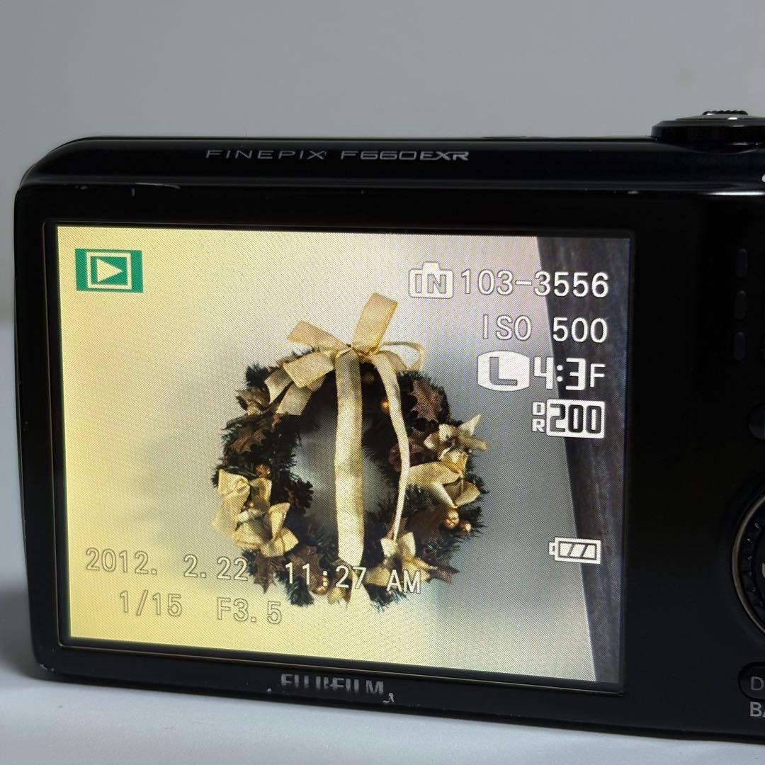 Fujifilm FinePix F660EXR デジカメ 動作確認済