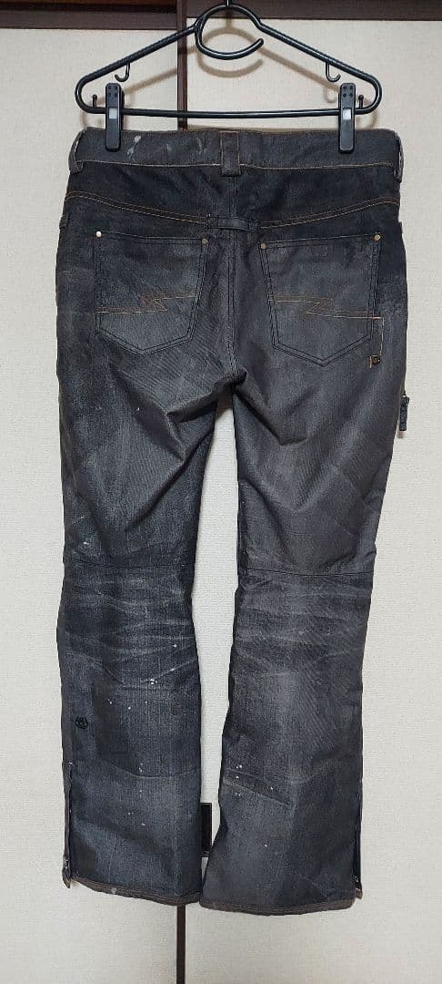 美品 686 スノーボードパンツ デニム風