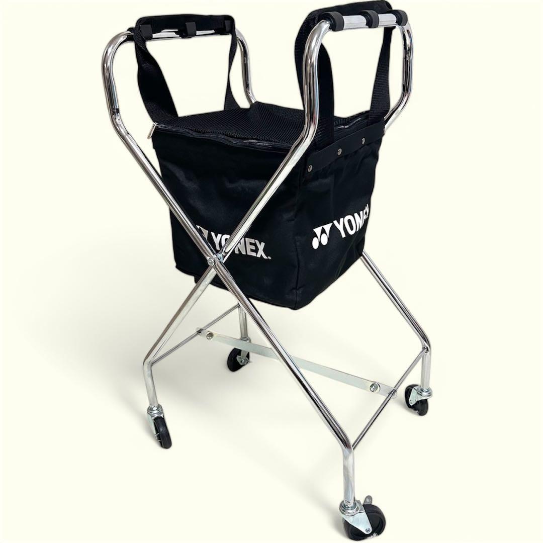 YONEX ヨネックス　キャスター付ボールキャリー　ボール入れ　ソフトテニス