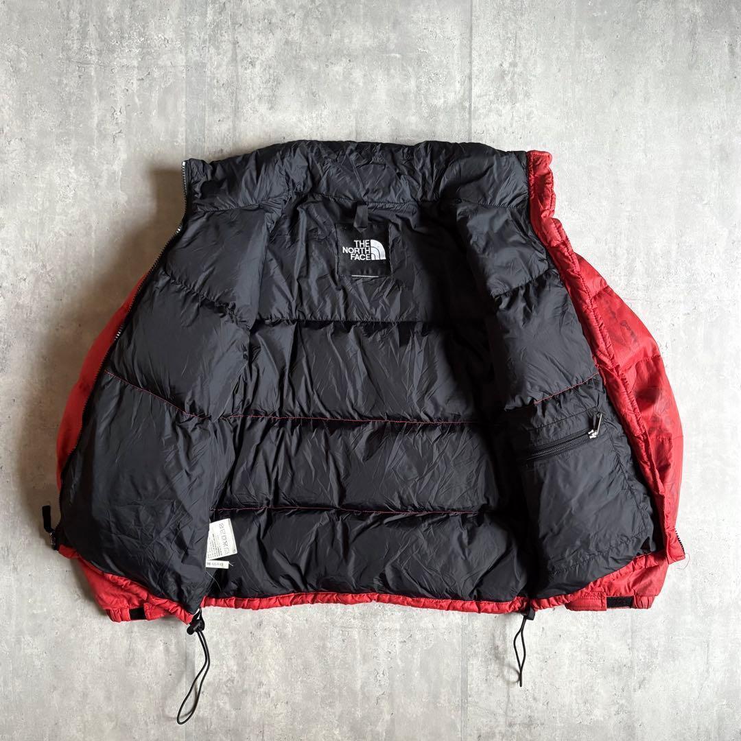 【90s THE NORTH FACE】ヌプシ　ダウンジャケット　リバーシブル