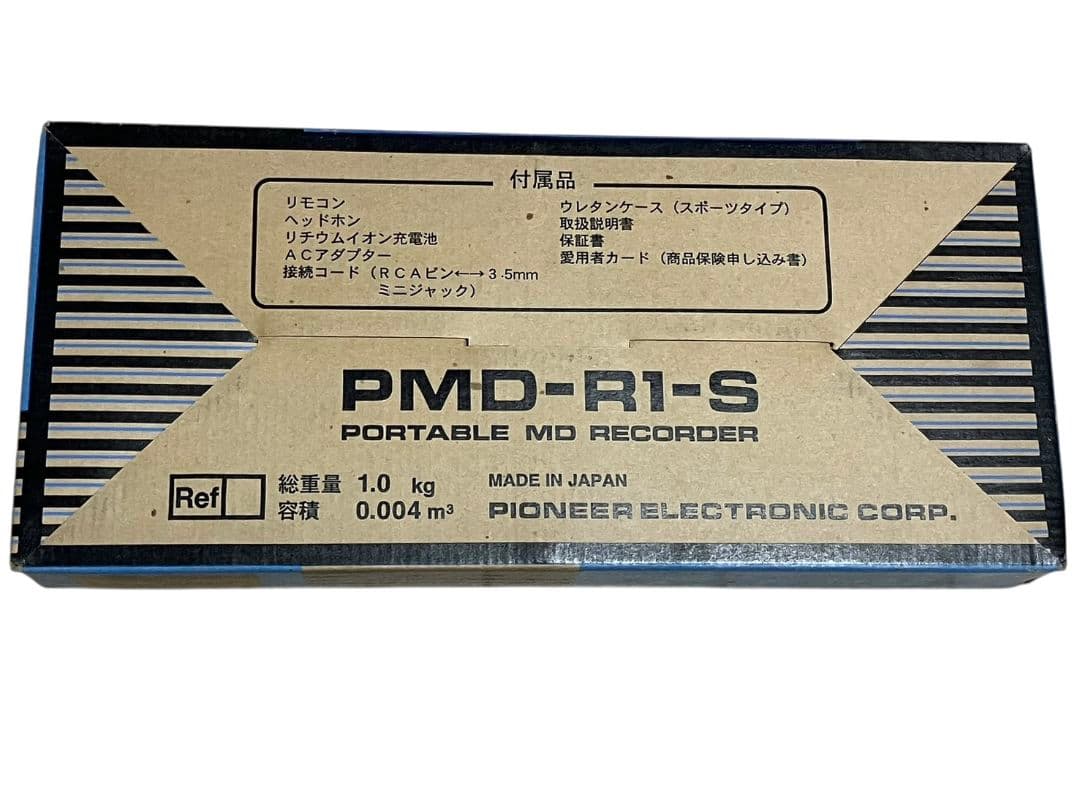 d*7様 パイオニア PMD-R1-S ポータブル MDレコーダー 未使用品