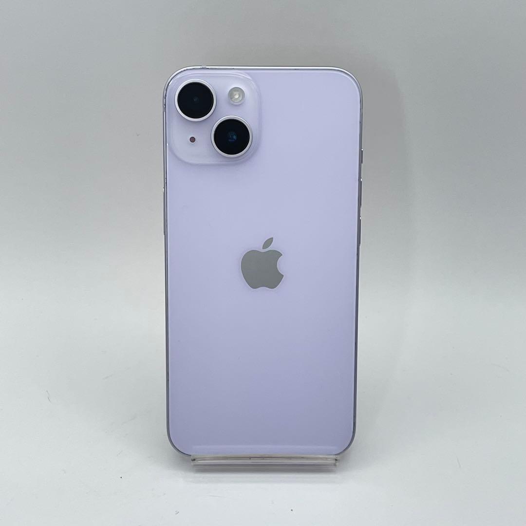 iPhone 14 256GB バッテリー新品100% SIMフリー パープル