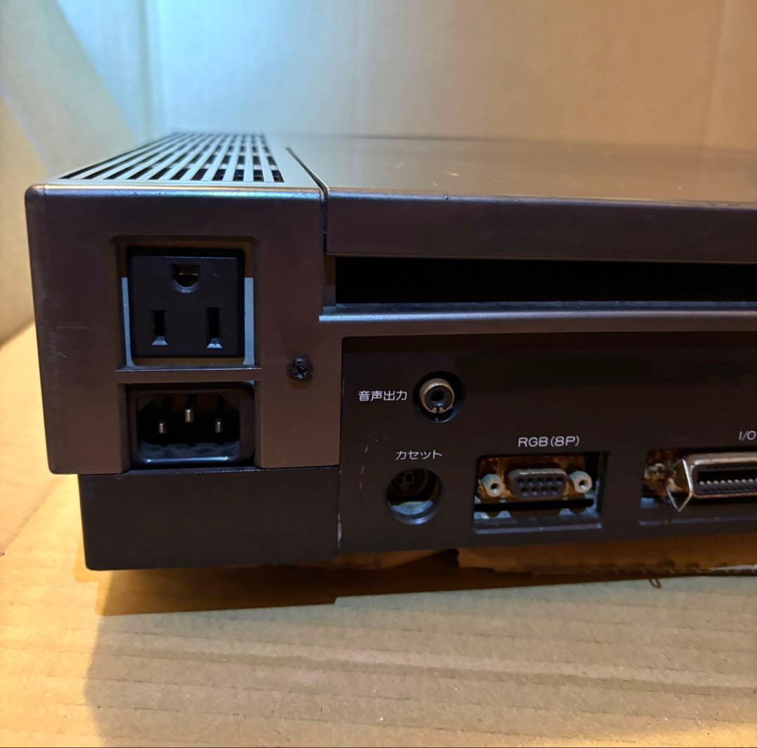 富士通 FUJITSU 中古パソコン　FM77AV-2 昭和レトロ 当時物