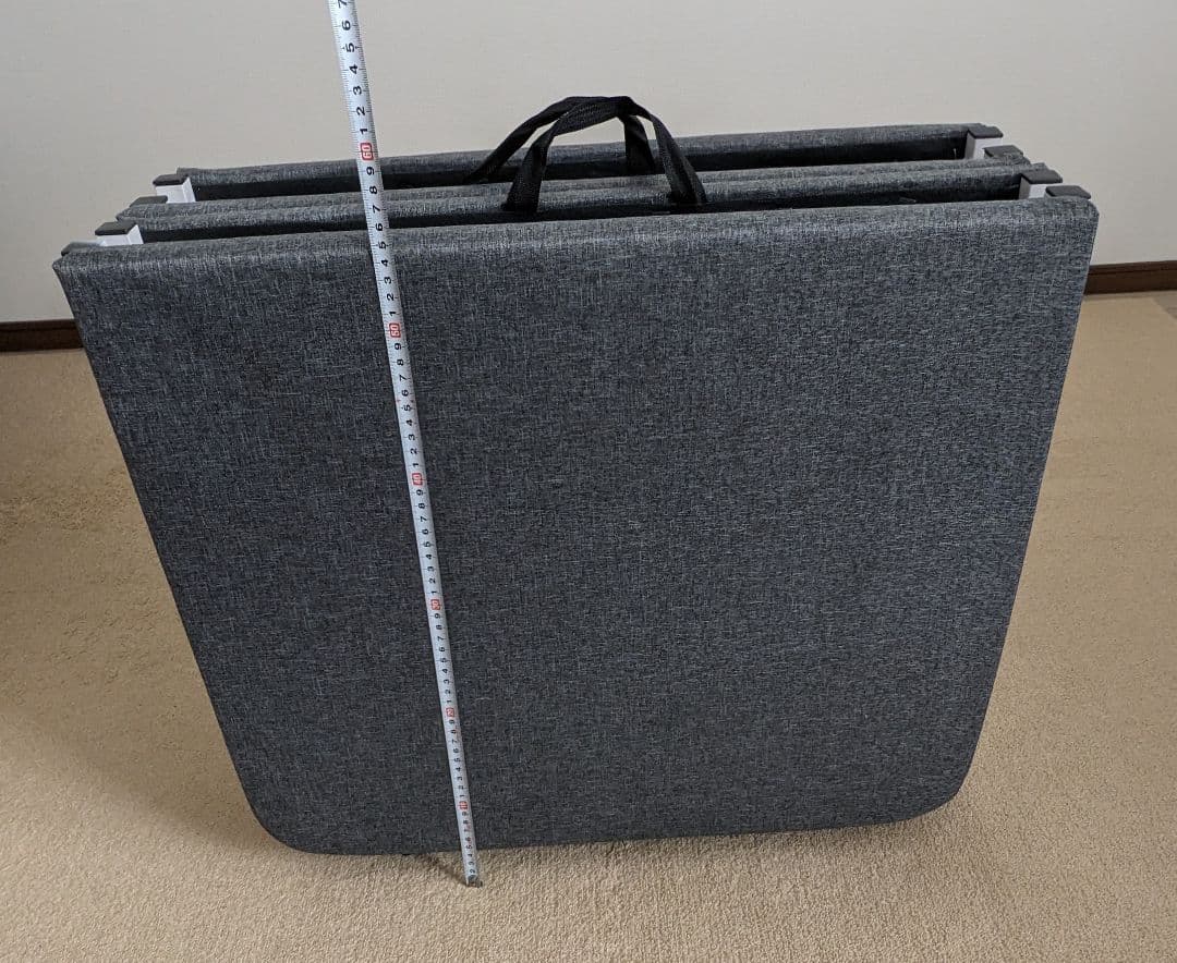 折りたたみ式簡易ベッド 超コンパクト 耐荷重200㌔ 送料無料