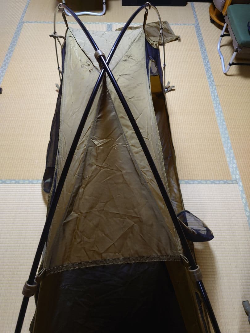 ケルティ タクティカル 1人用軍用フィールドテント コヨーテブラウン キャンプ