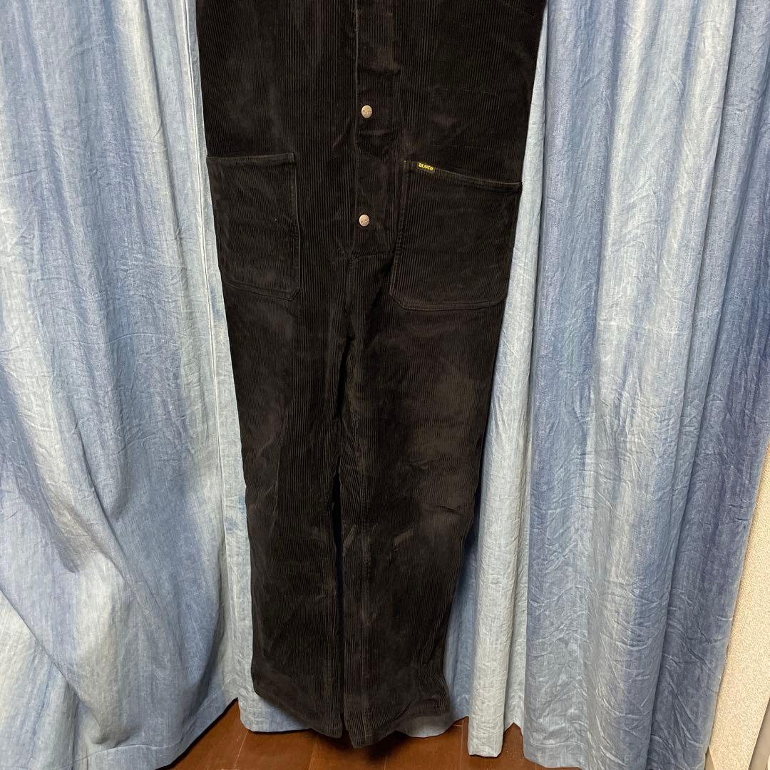 bluco ブルコ　オーバーオール XL 黒