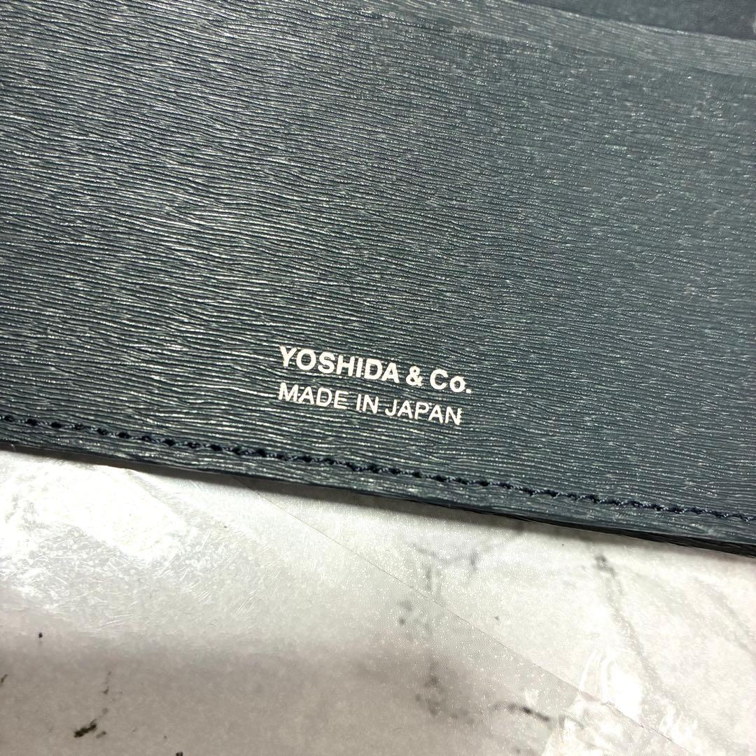 ほぼ未使用 PORTER 名刺入れ カレント カードケース 吉田カバン ネイビー