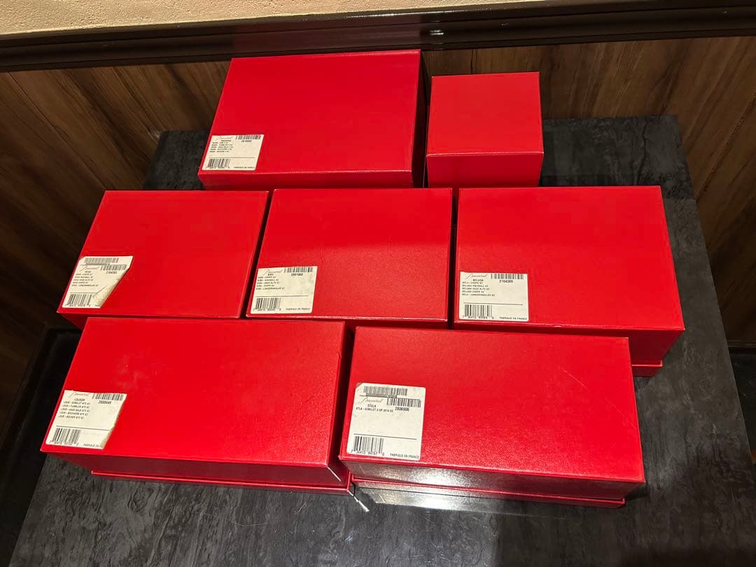 バカラ空箱　7個