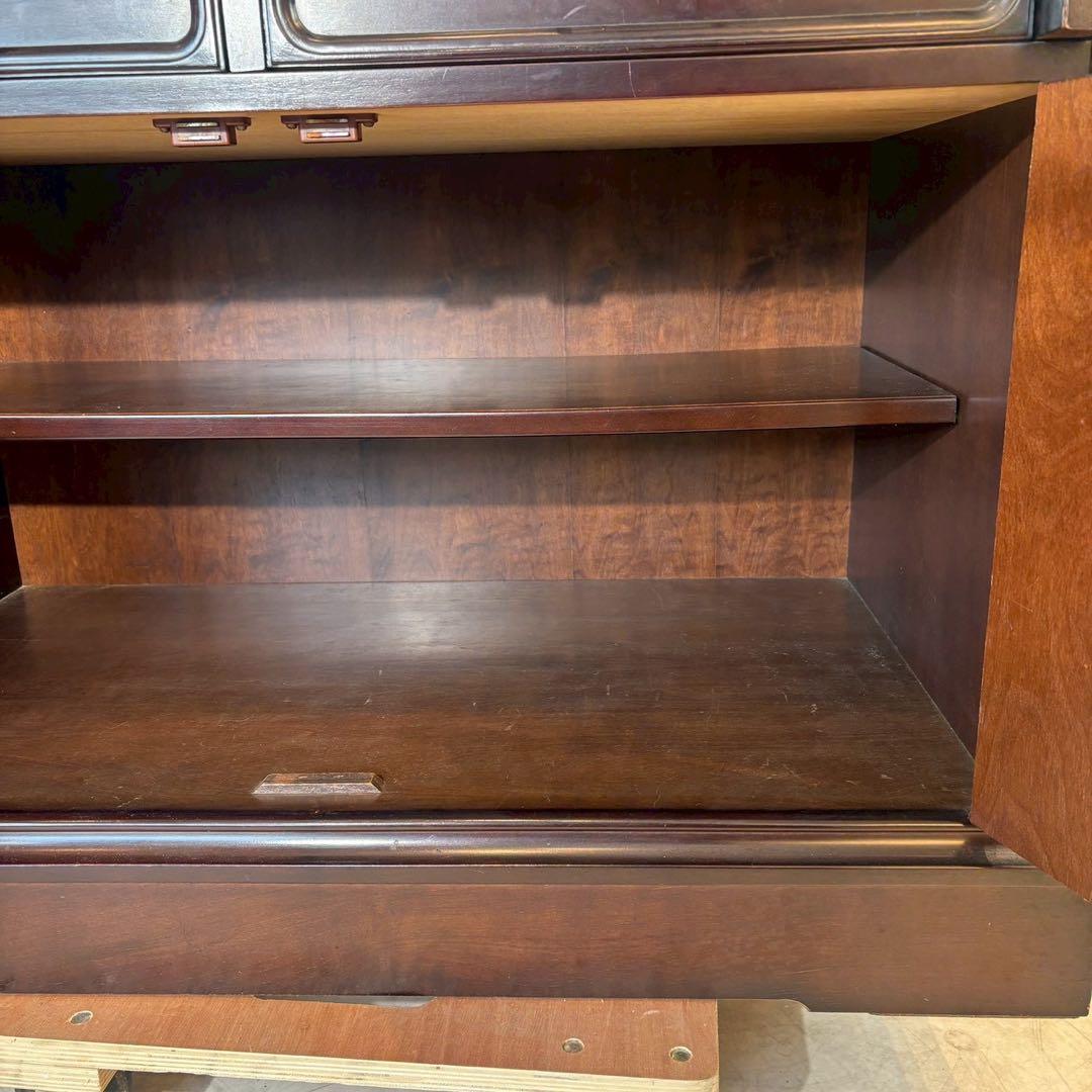 桜の家具 民芸家具 ライティングビューロー　書斎机