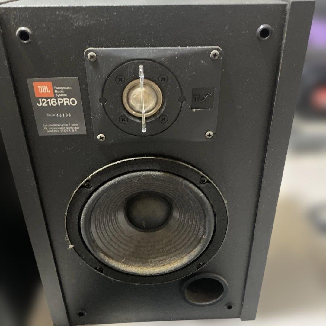 引取歓迎　JBL J216 PRO フォアグラウンド音楽システム スピーカー