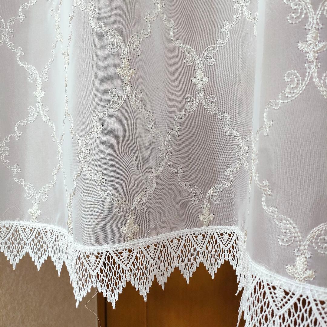 カフェカーテン　幅124cm×丈70cm