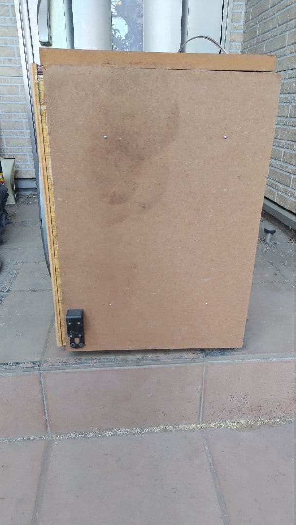 38cmウーファー搭載サブウーファー MDF＋合板製 / インピーダンス特性あり