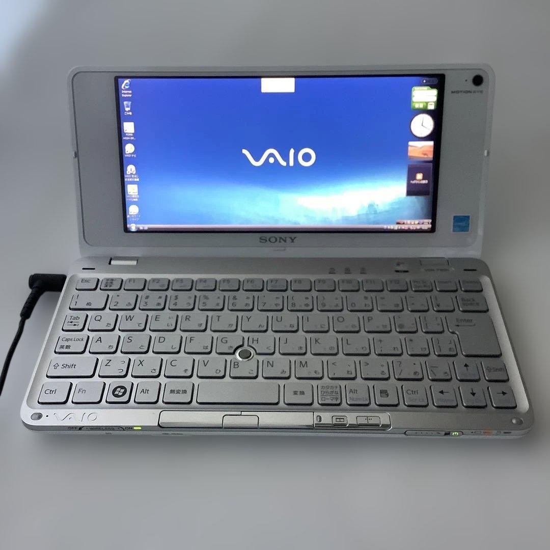 SONY VAIO　type P　VGN-P80H/W　ホワイト　ソニー　バイオ