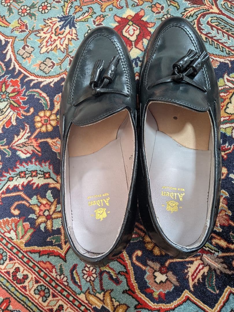 激レアus12D! alden コードバン　タッセルローファー 新品