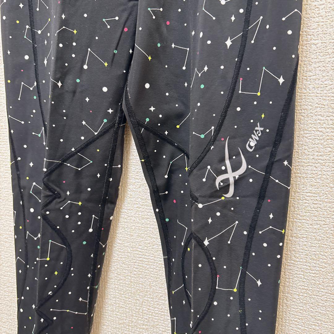 新品 CW-X レギンス スパッツ 黒 L 星　エキスパートモデル