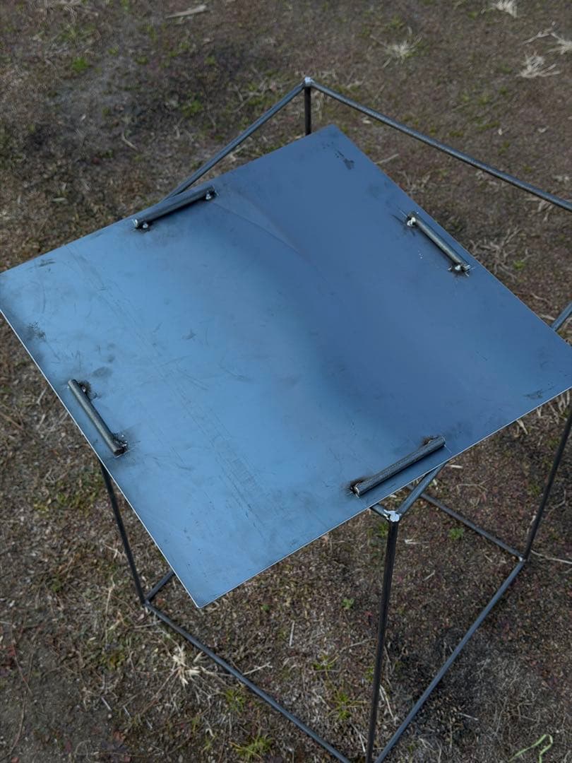 ocha 3台天板置き型什器45.45.H75cm