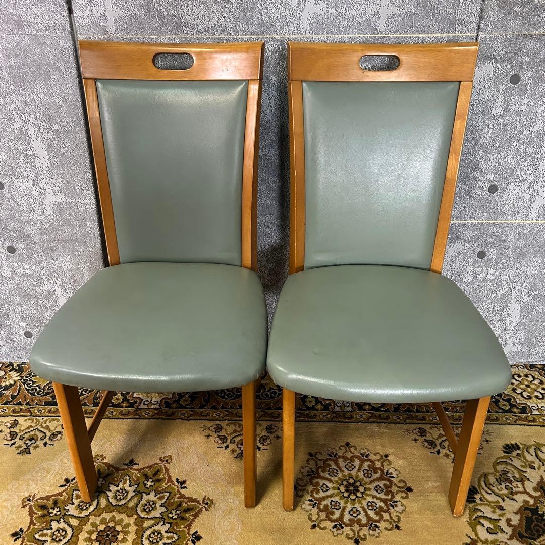 ꧁家具꧂レザーダイニングチェア4脚 食卓椅子 いす イス レザー 革 合成皮革