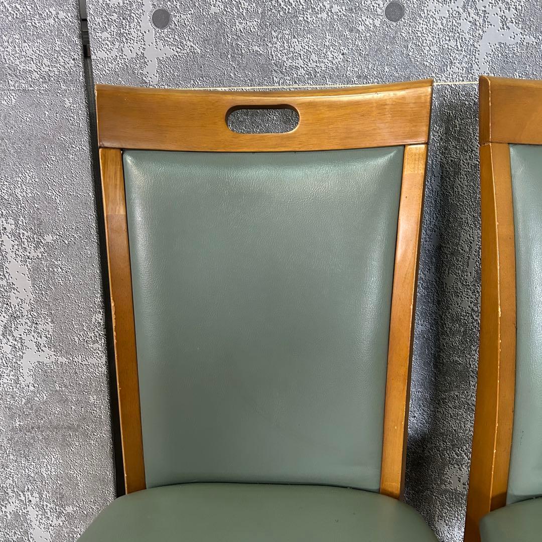 ꧁家具꧂レザーダイニングチェア4脚 食卓椅子 いす イス レザー 革 合成皮革